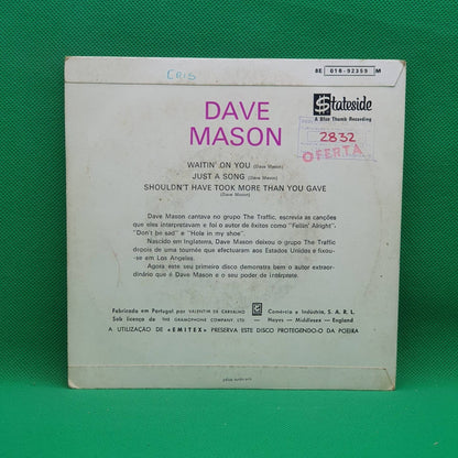 Dave Mason ‎– Waitin´on You - Vinyl Store Online