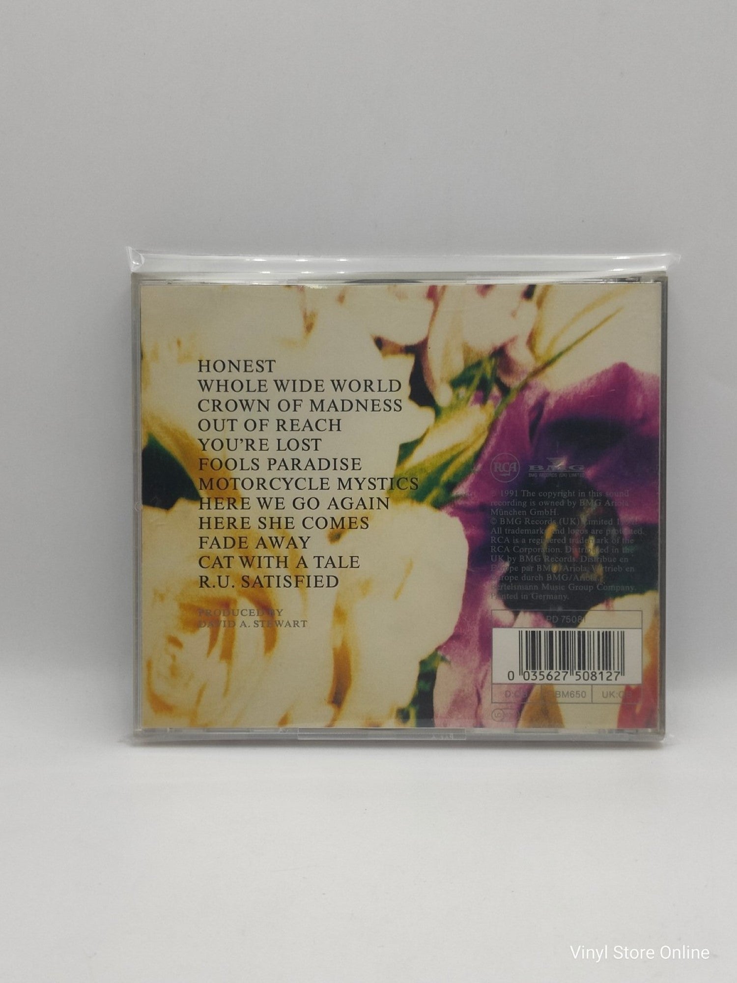 Dave Stewart And The Spiritual Cowboys ‎– Honest - Vinyl Store Online
