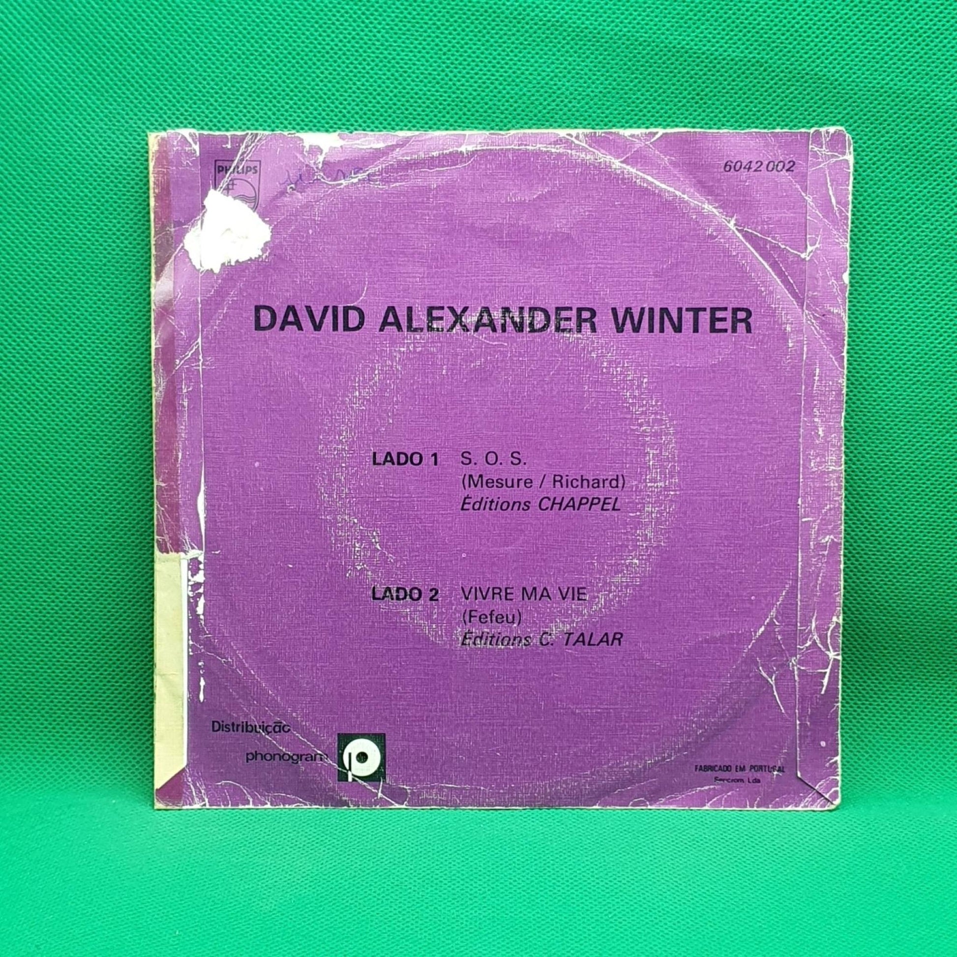 David Alexandre Winter ‎– S.O.S. - Vinyl Store Online