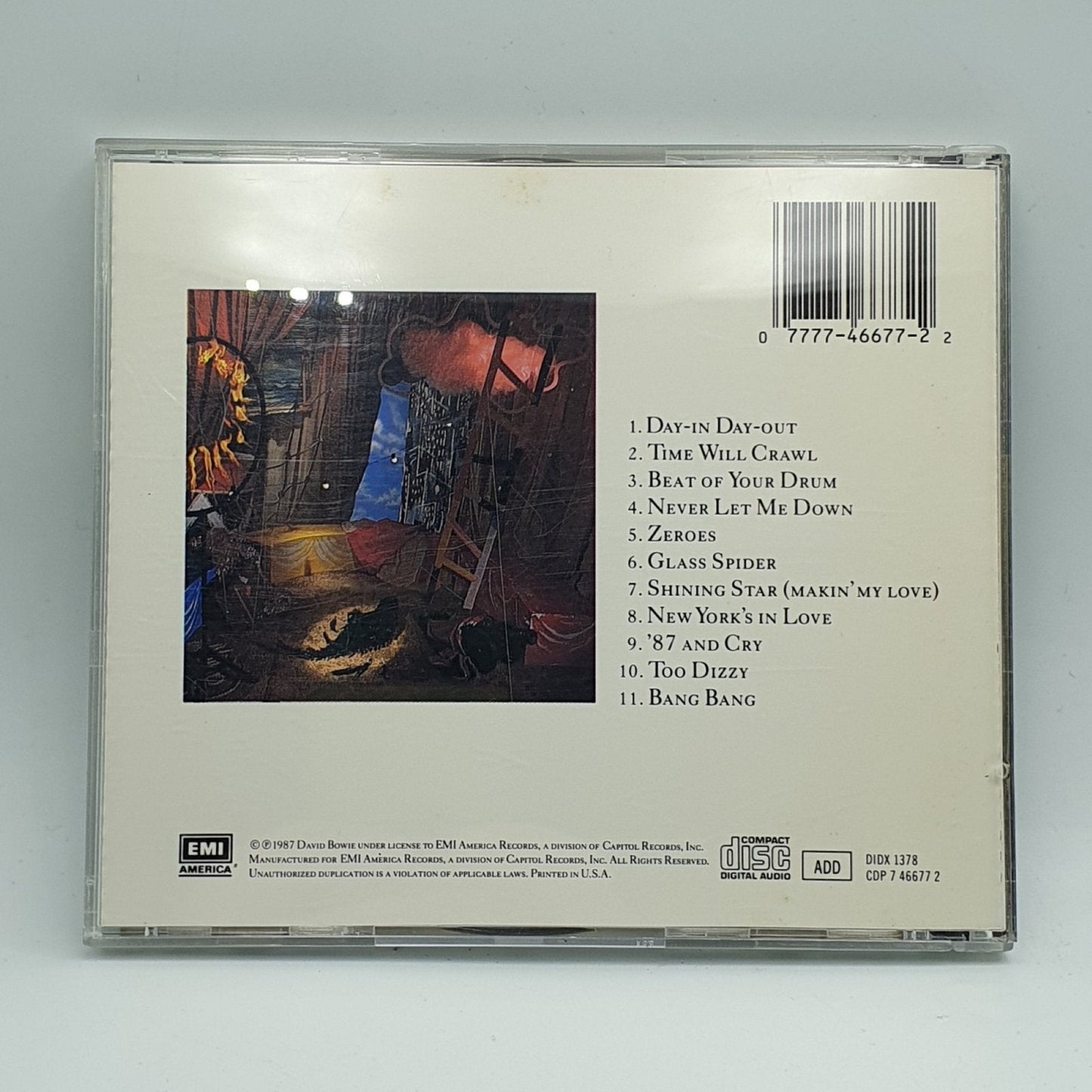 David Bowie ‎– Never Let Me Down - Vinyl Store Online