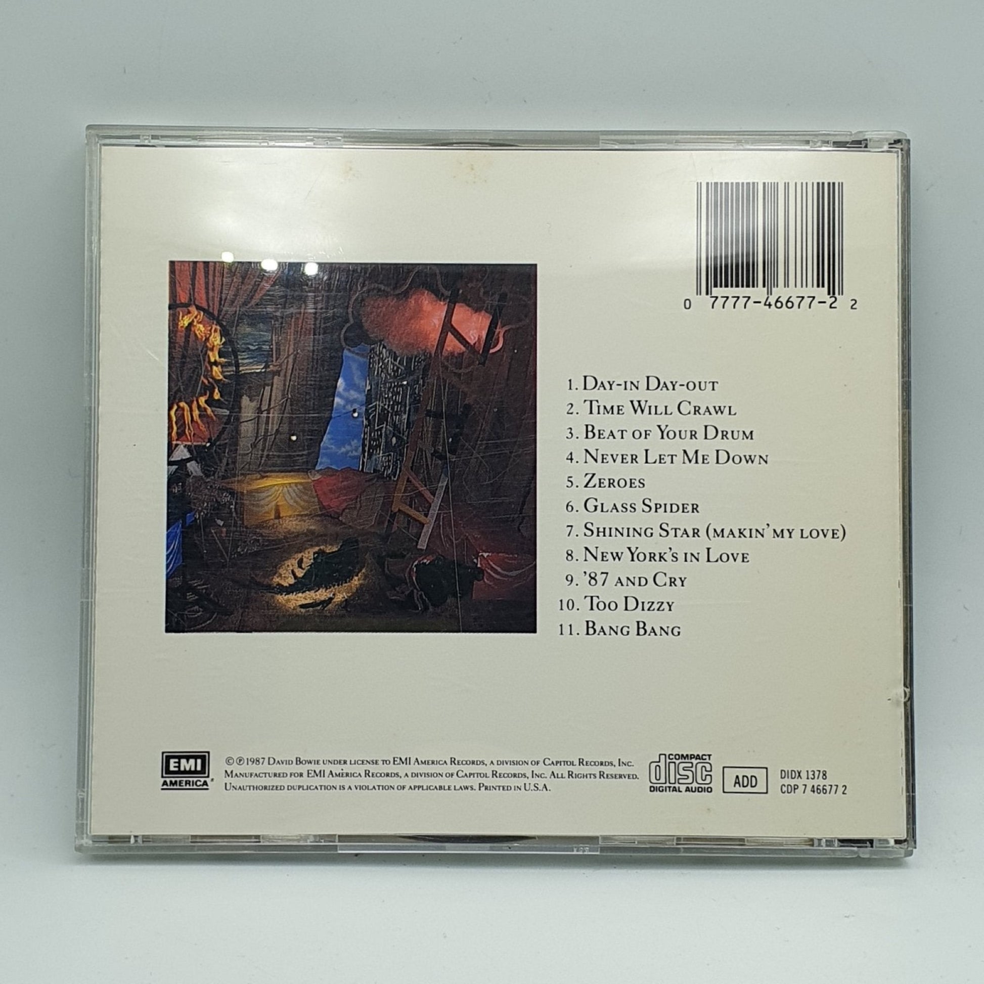 David Bowie ‎– Never Let Me Down - Vinyl Store Online