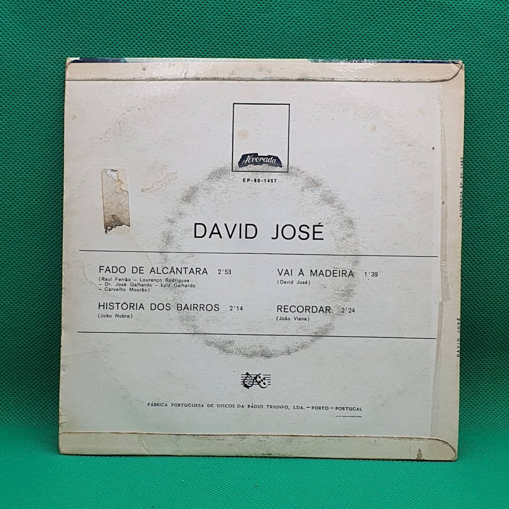 David José ‎– Recordar - Vinyl Store Online
