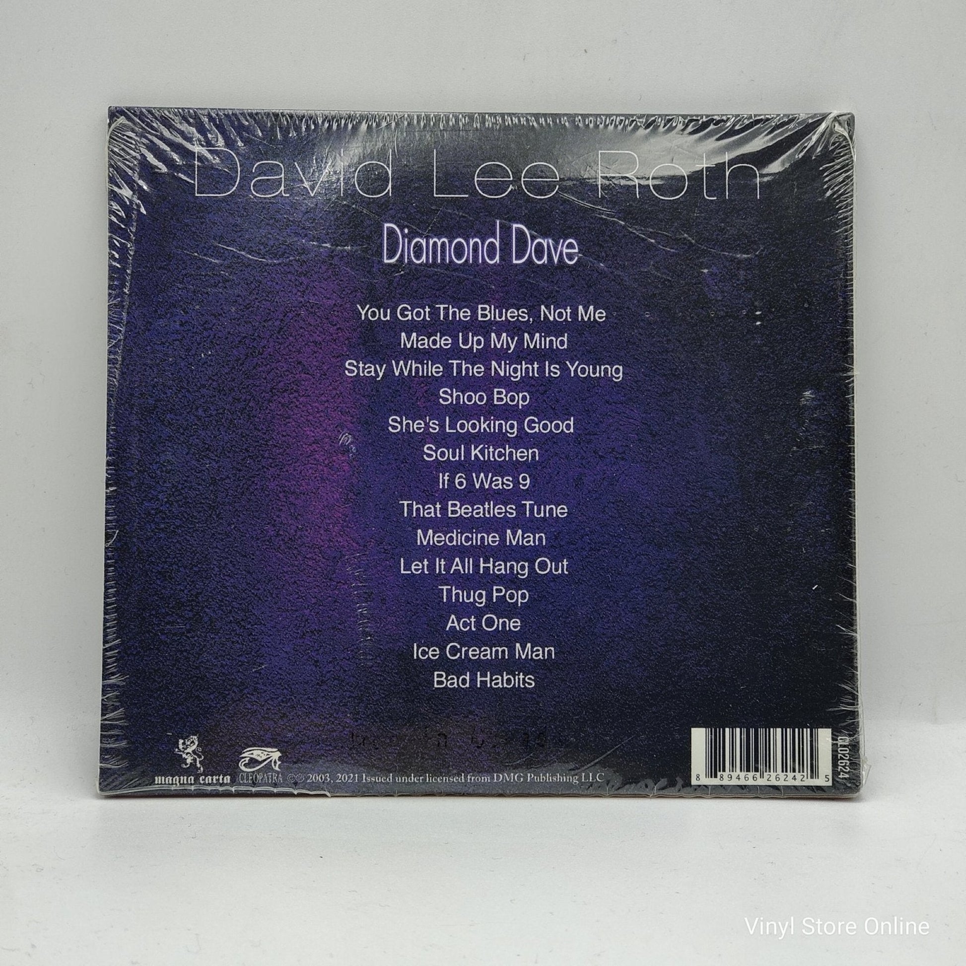 David Lee Roth ‎– Diamond Dave - Vinyl Store Online