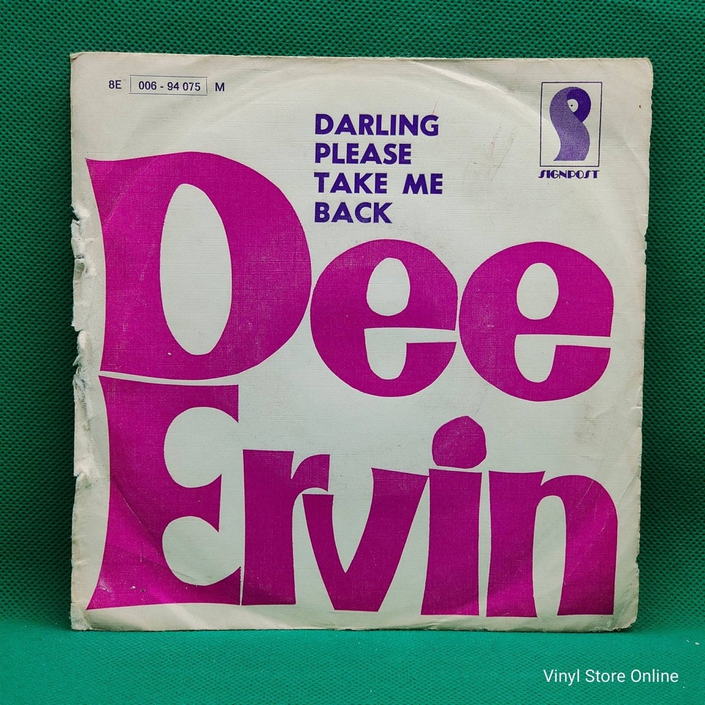 Dee Ervin ‎– Darling Please Take Me Back - Vinyl Store Online
