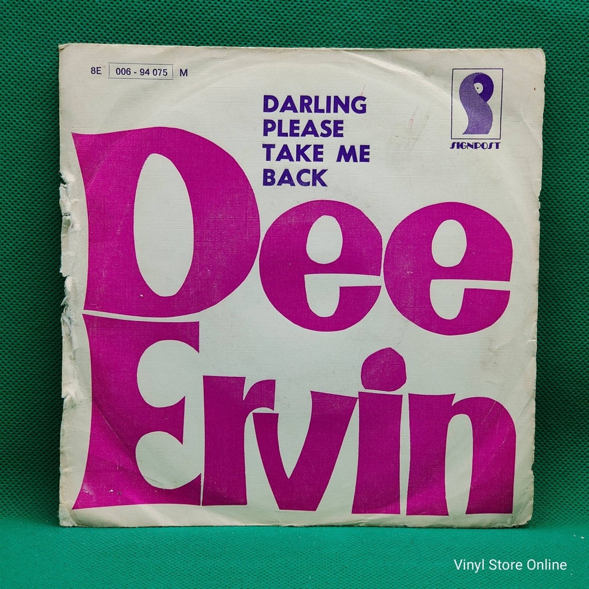 Dee Ervin ‎– Darling Please Take Me Back - Vinyl Store Online