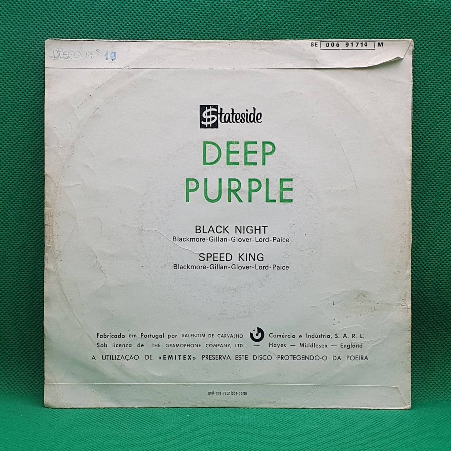 Deep Purple ‎– Black Night - Vinyl Store Online