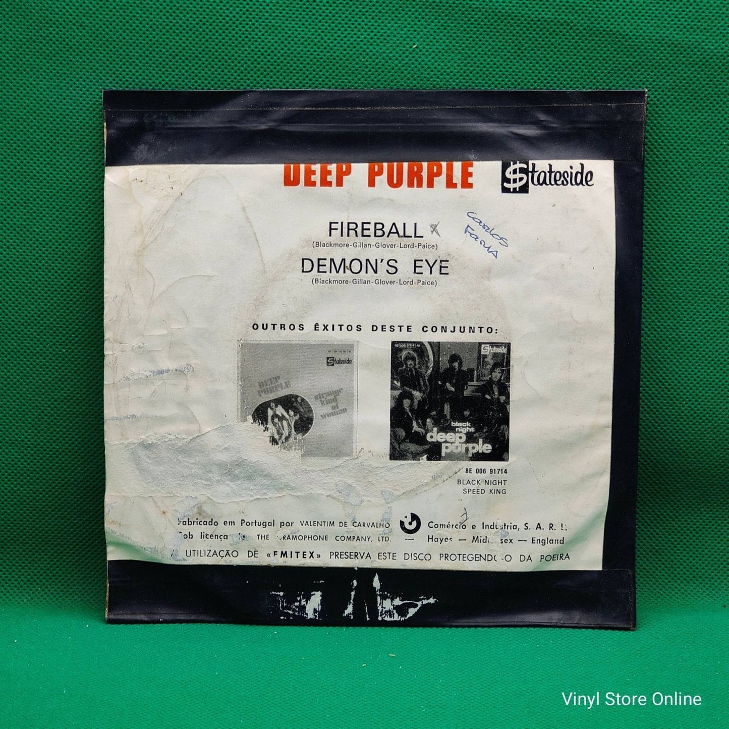 Deep Purple ‎– Fireball - Vinyl Store Online