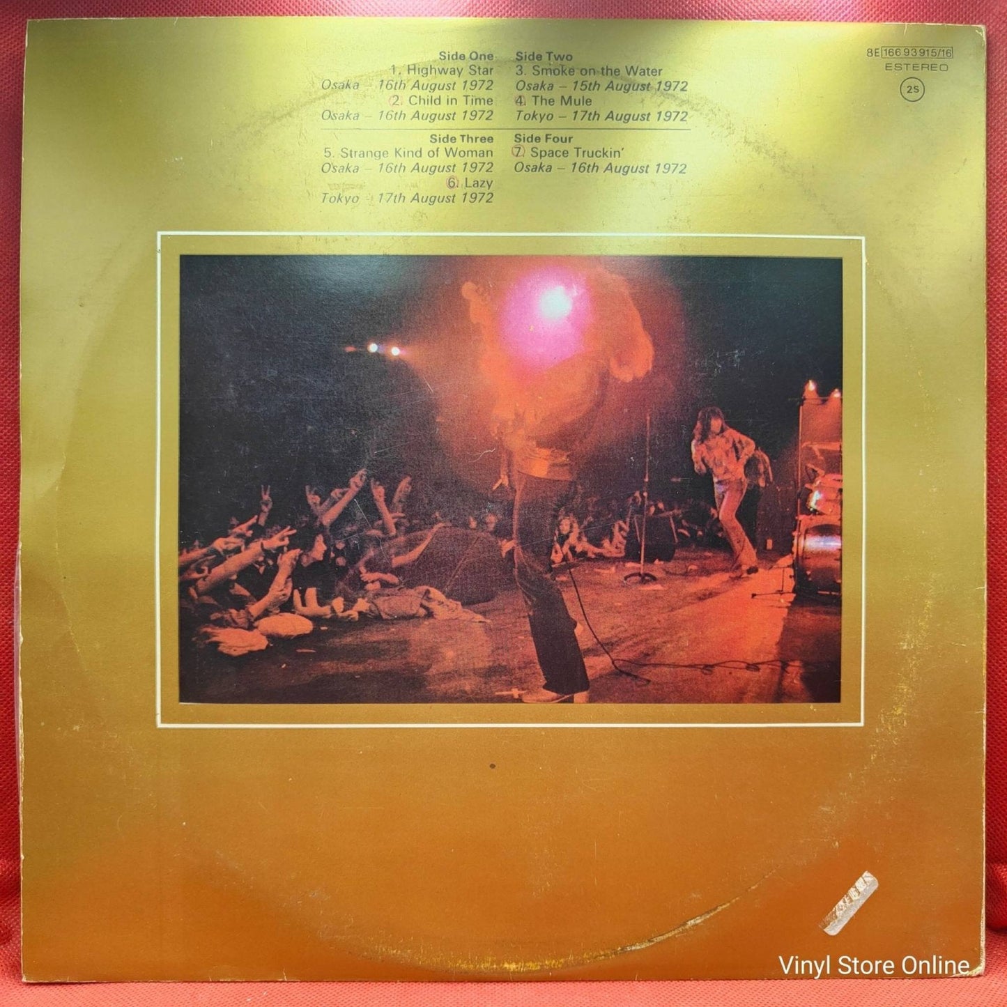 Deep Purple ‎– Made In Japan - Vinyl Store Online