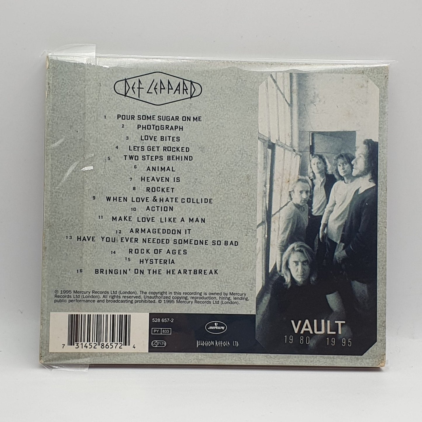 Def Leppard ‎– Vault: Def Leppard Greatest Hits 1980 - 1995 - Vinyl Store Online