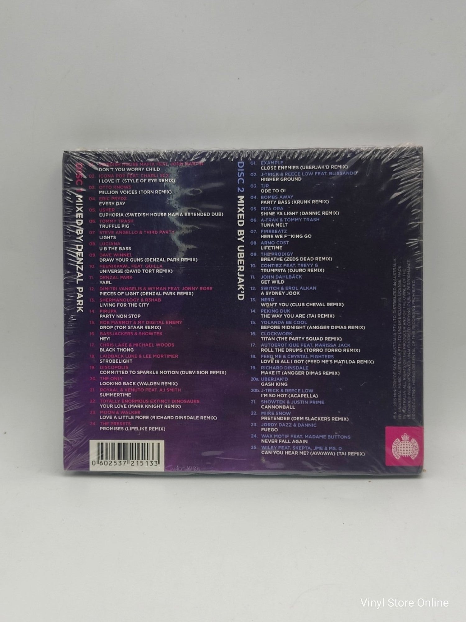 Denzal Park & Uberjak'd ‎– Clubbers Guide To 2013 - Vinyl Store Online