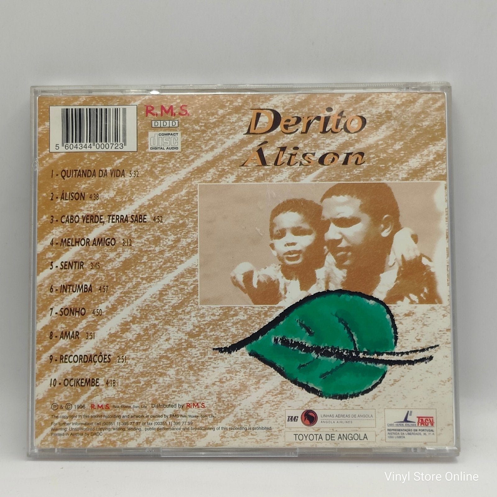 Derito ‎– Alison - Vinyl Store Online
