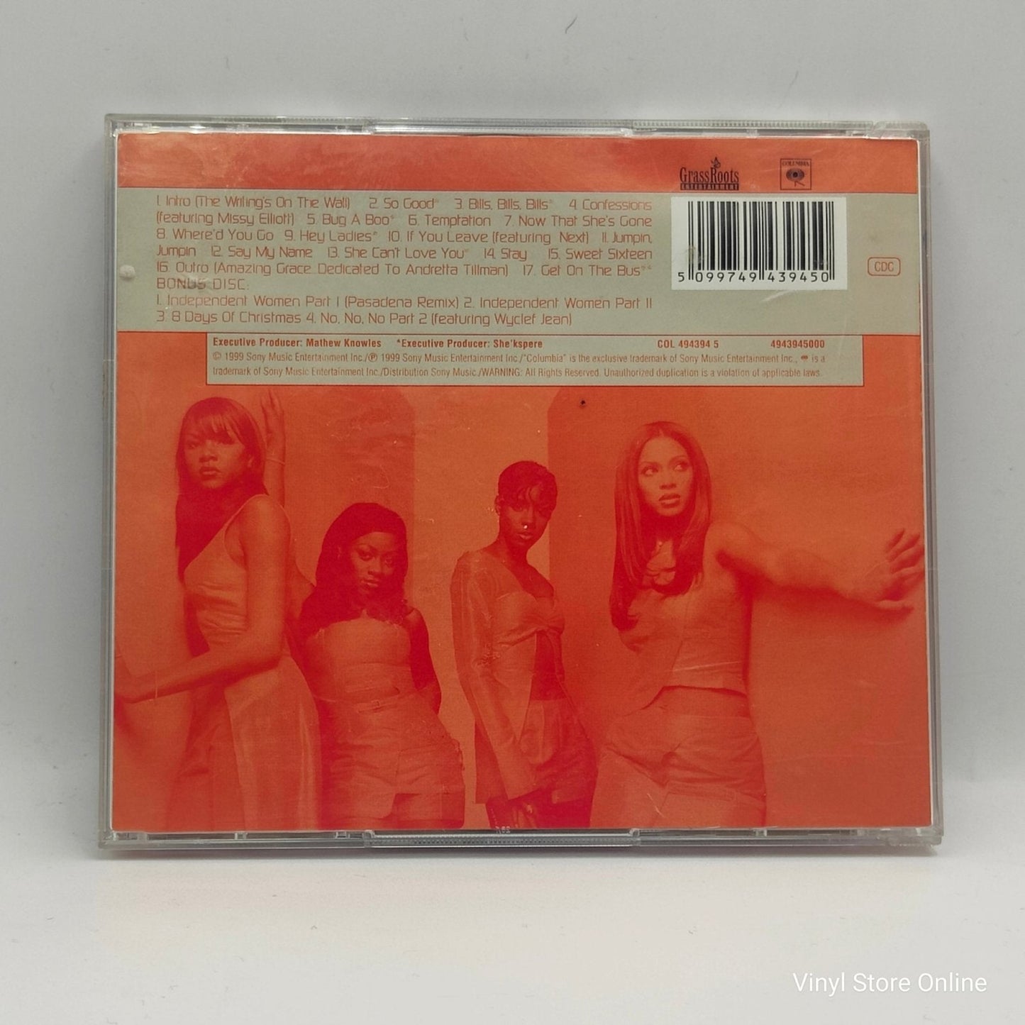 Destiny's Child ‎– The Writing's On The Wall - Vinyl Store Online