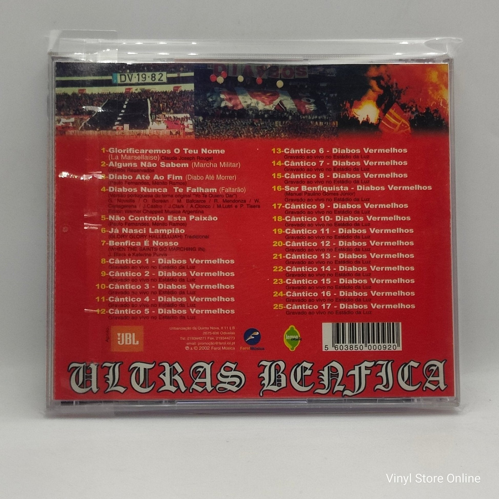 Diabos Vermelhos ‎– 20 Anos - Vinyl Store Online