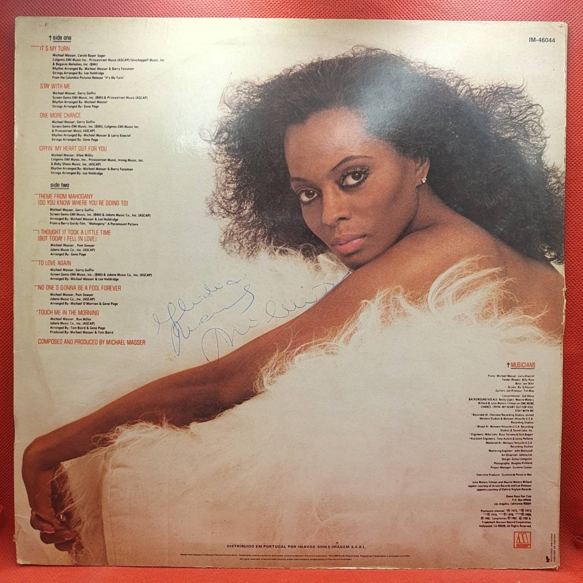 Diana Ross ‎– To Love Again - Vinyl Store Online