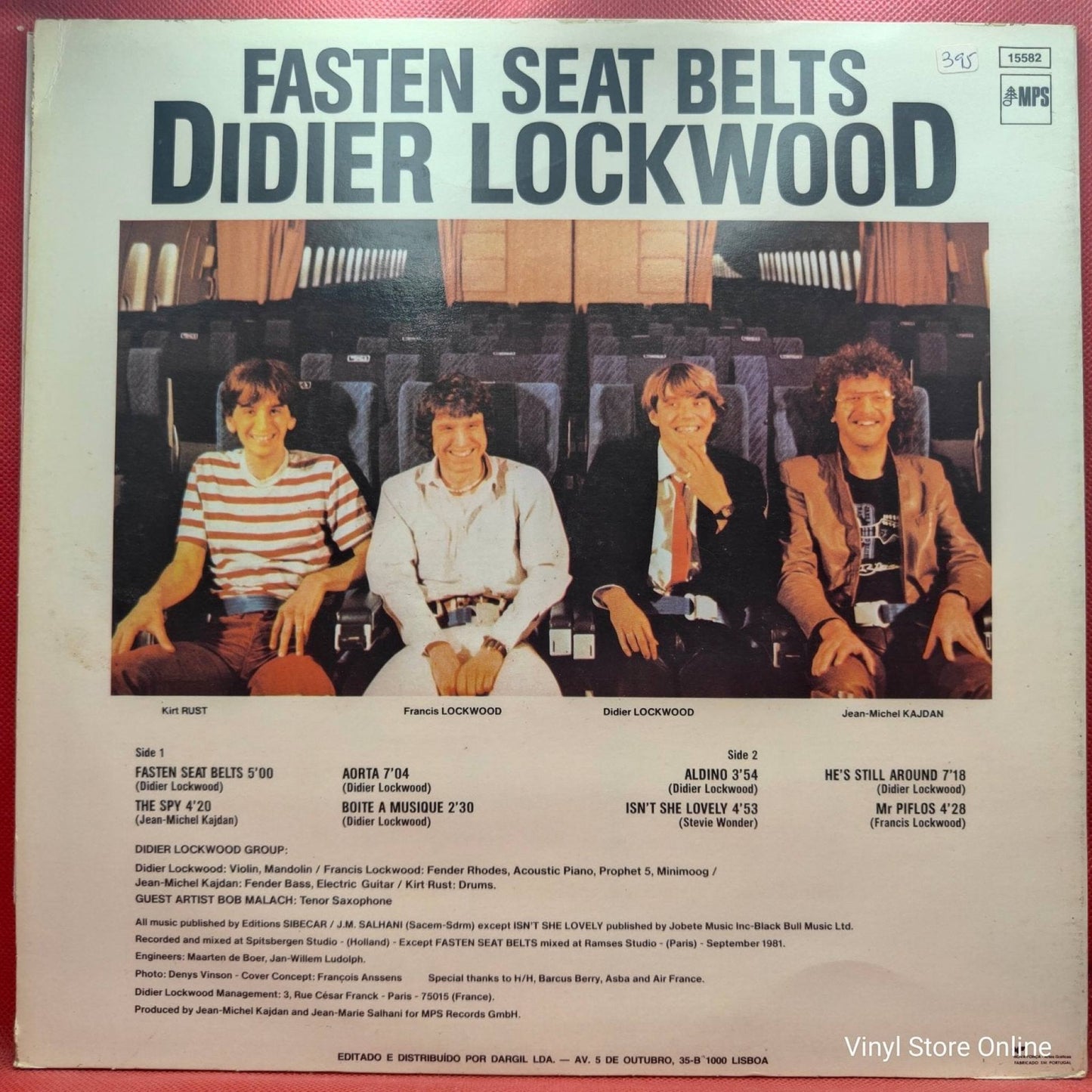 Didier Lockwood ‎– Fasten Seat Belts - Vinyl Store Online