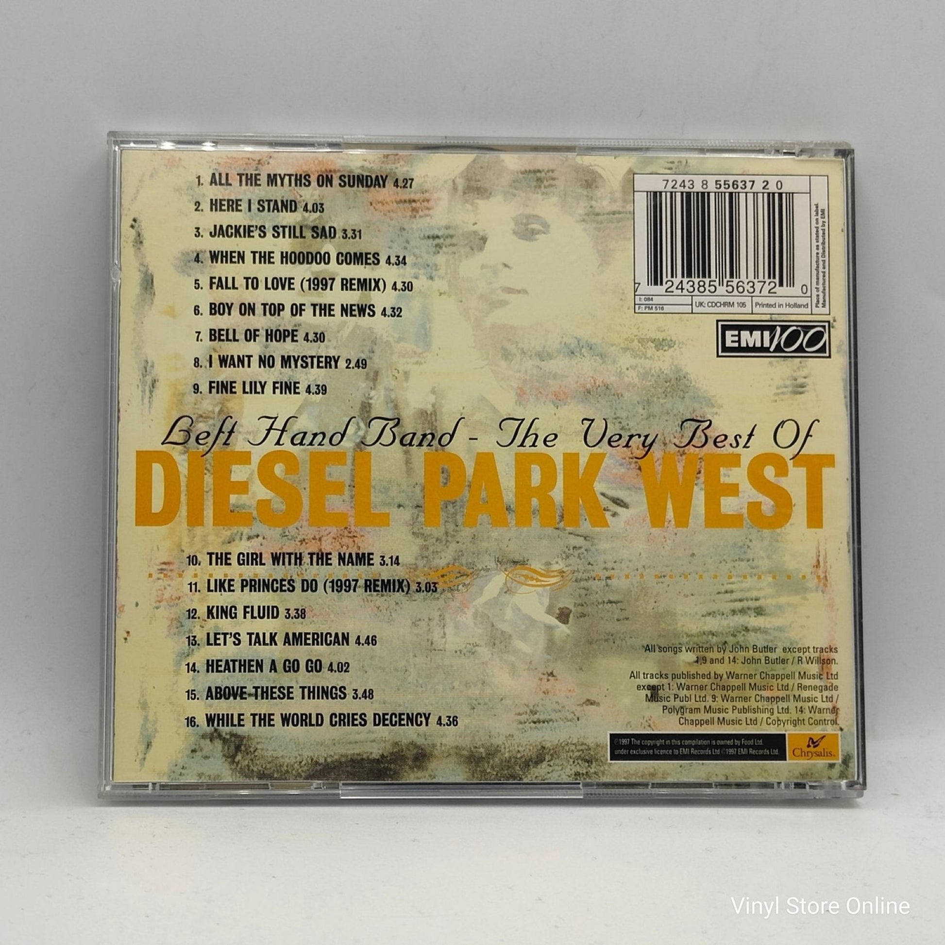 Diesel Park West ‎– Left Hand Band - The Very Best Of - Vinyl Store Online