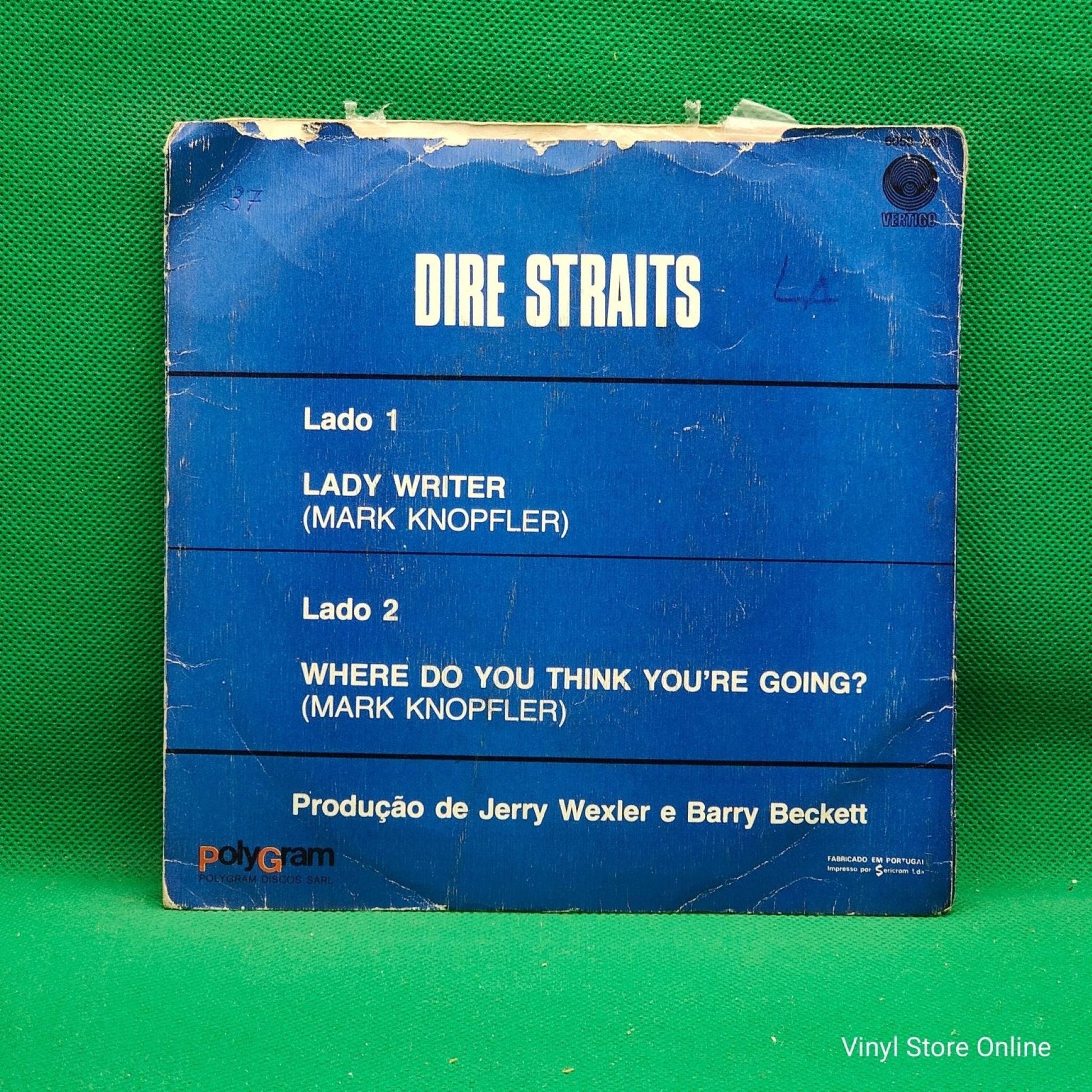 Dire Straits ‎– Lady Writer - Vinyl Store Online