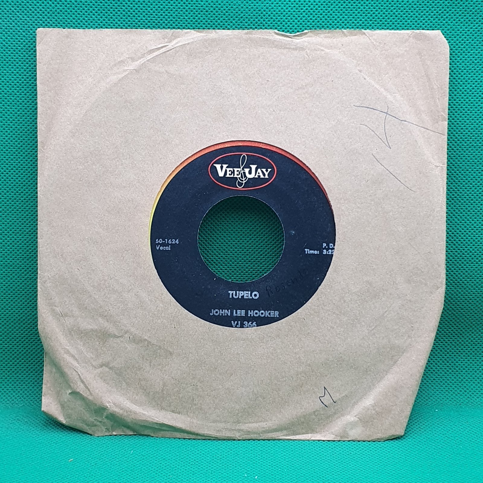 John Lee Hooker - Dusty Road / Tupelo (SP) · fotografia 1