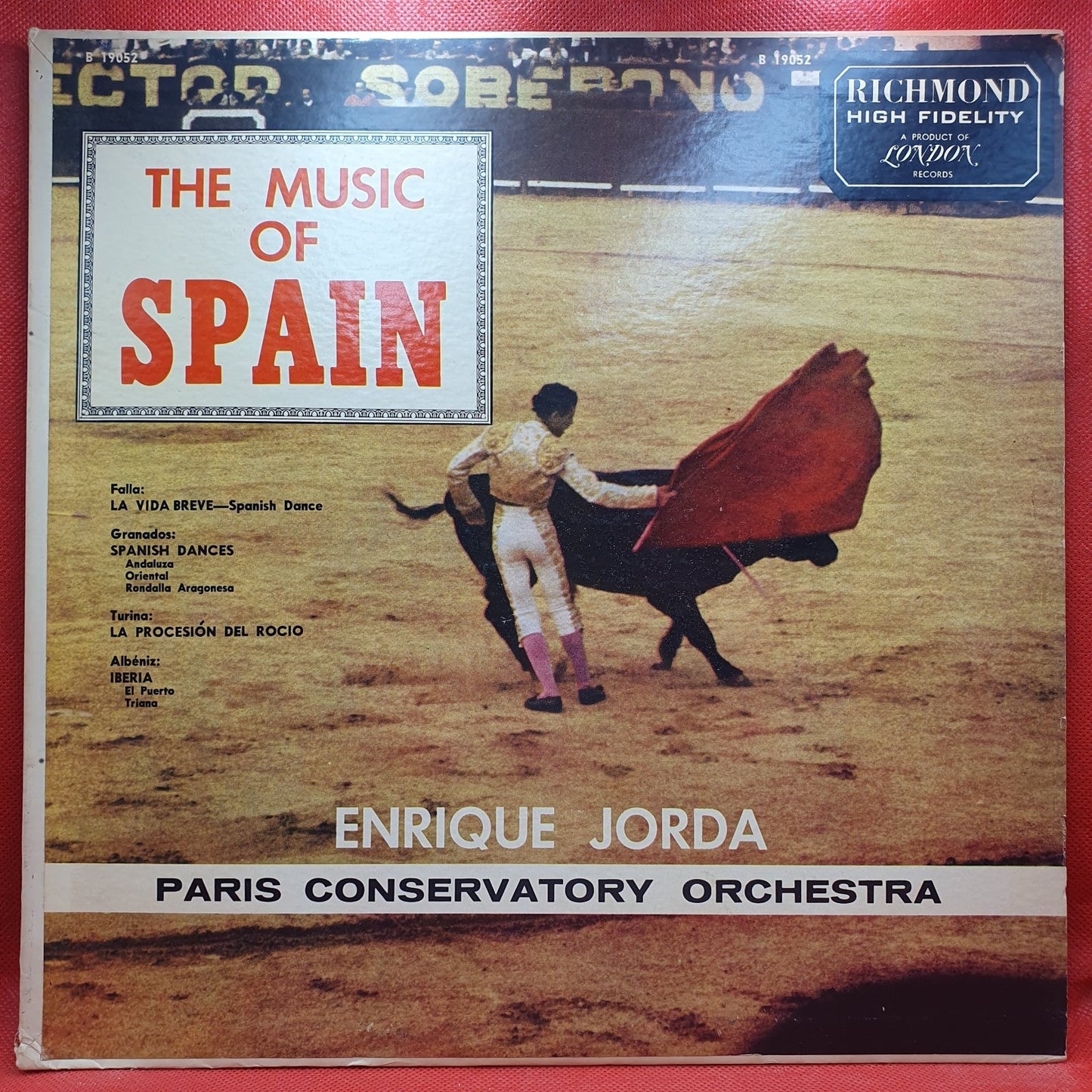Enrique Jorda*, Paris Conservatory Orchestra - Music From Spain (LP) · fotografia 1