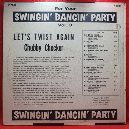 Chubby Checker - Let's Twist Again (LP) · fotografia 2