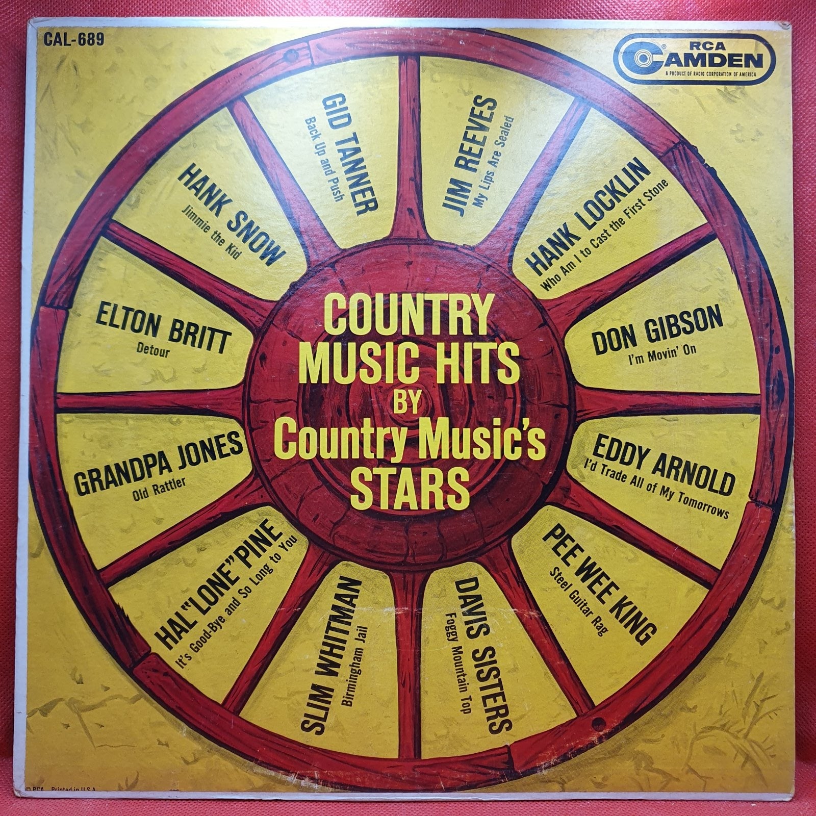 Various - Country Music Hits By Country Music's Stars (LP) · fotografia 1