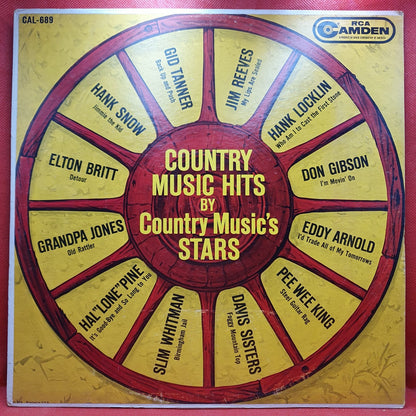 Various - Country Music Hits By Country Music's Stars (LP) · fotografia 1