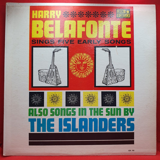 Harry Belafonte / The Islanders - Harry Belafonte Sings Five Early Songs / Calypso In The Sun (LP) · fotografia 1