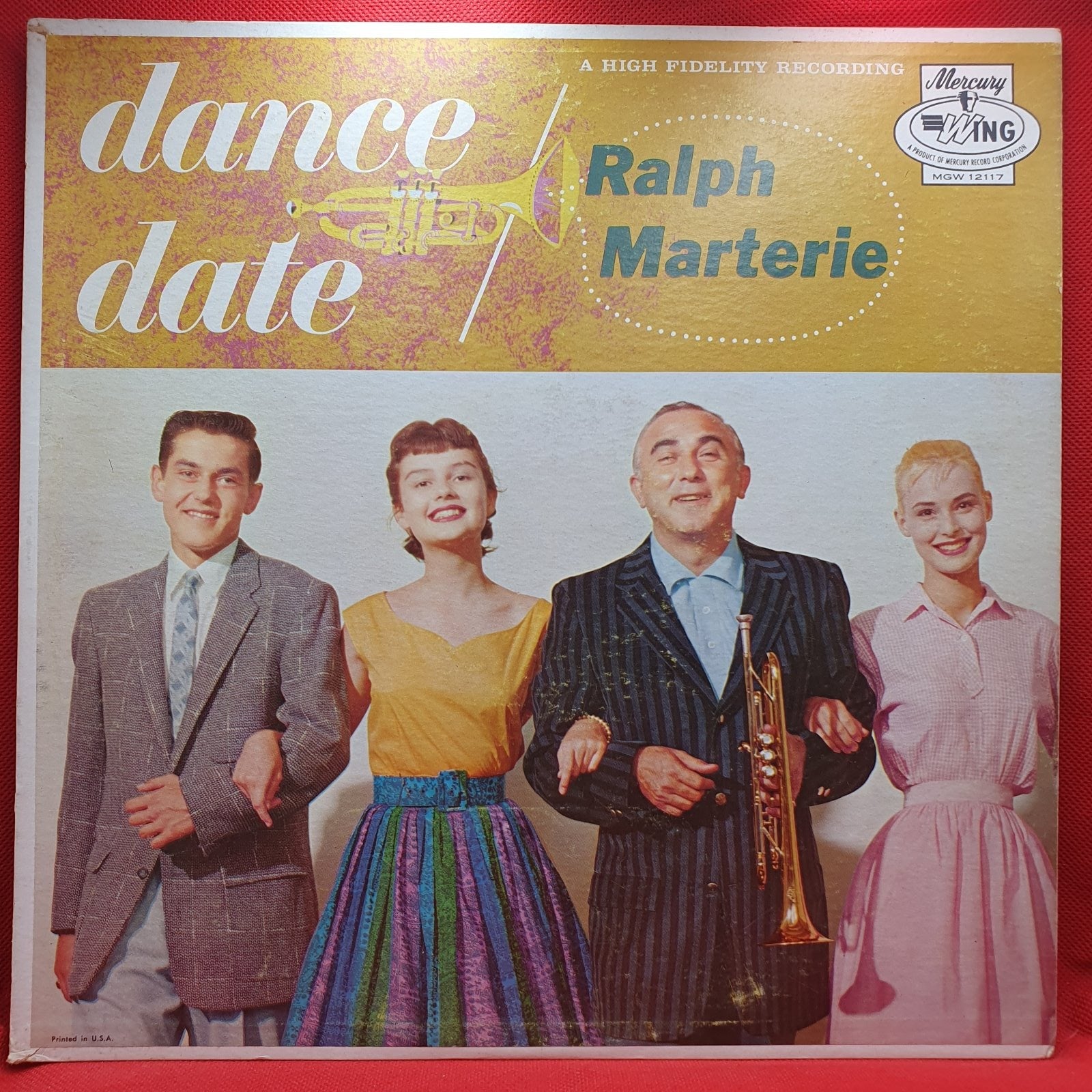 Ralph Marterie And His Orchestra - Dance Date (LP) · fotografia 1