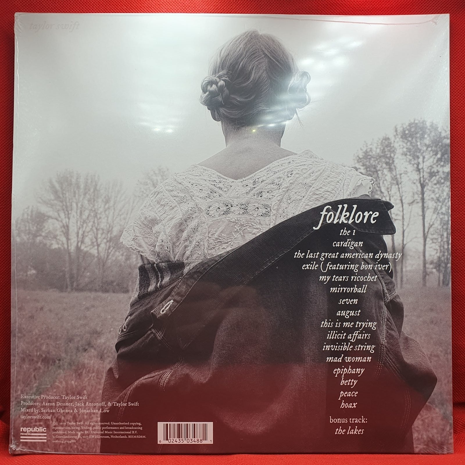 Taylor Swift - Folklore (2xLP) · fotografia 2