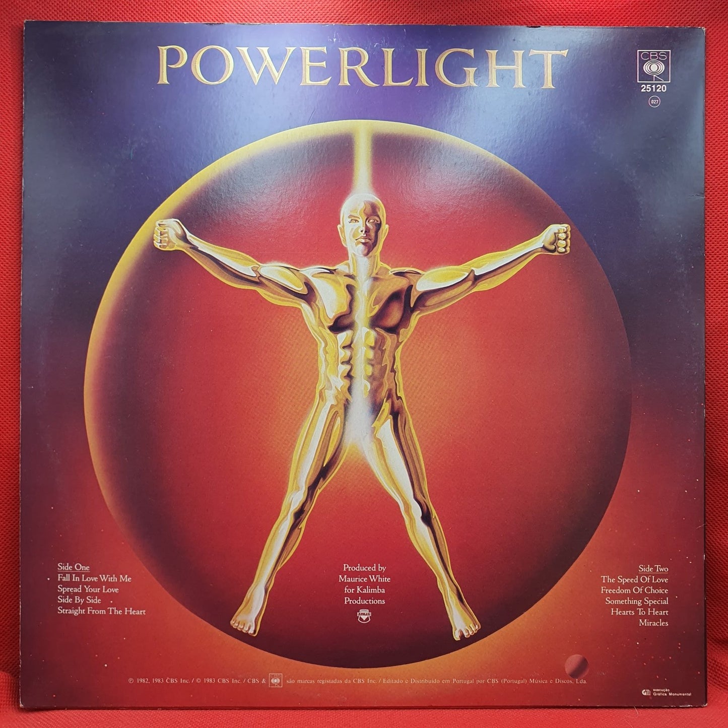 Earth, Wind & Fire - Powerlight (LP) · fotografia 2