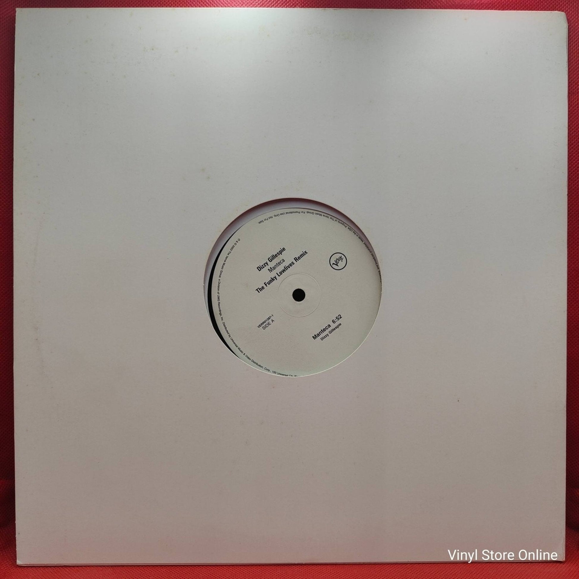 Dizzy Gillespie ‎– Manteca - Vinyl Store Online