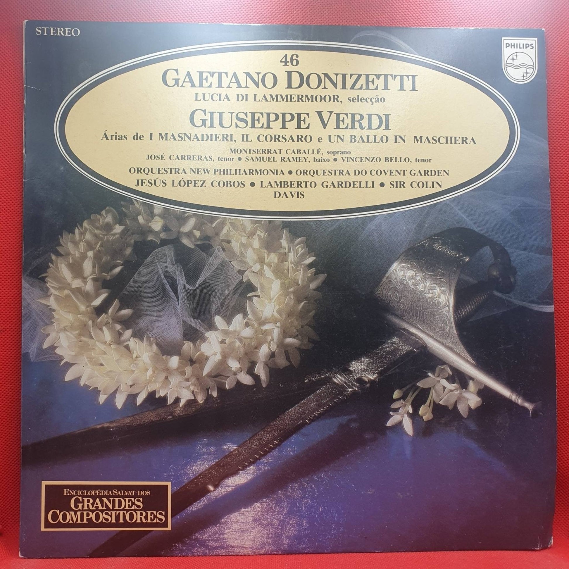 Donizetti / Verdi ‎– Lucia di Lammermoor / Árias De I Masladieri, Il Corsaro E Un Ballo In Maschera - Vinyl Store Online