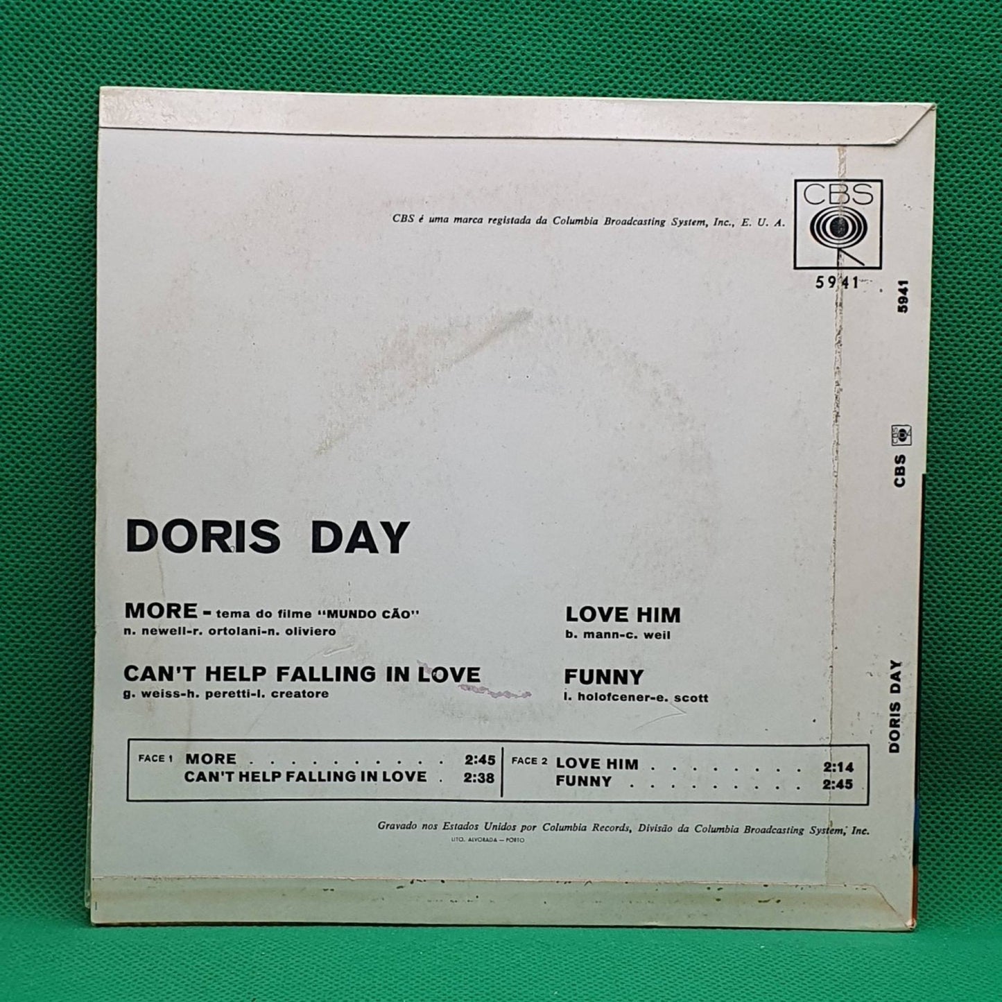 Doris Day ‎– Love Him - Vinyl Store Online