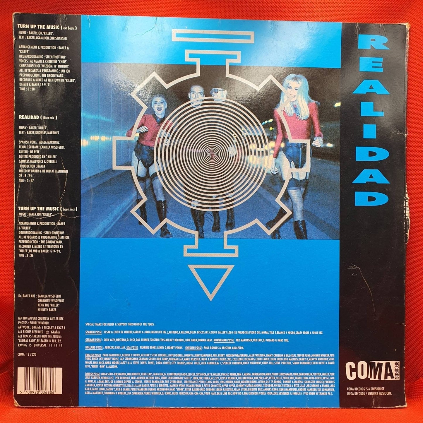 Dr. Baker ‎– Turn Up The Music - Vinyl Store Online