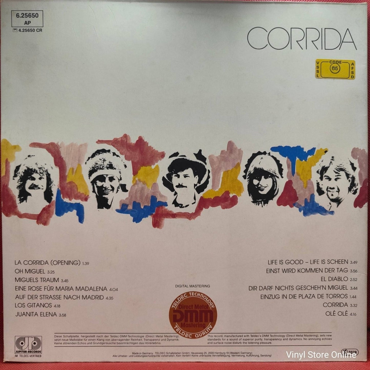Dschinghis Khan ‎– Corrida - Vinyl Store Online