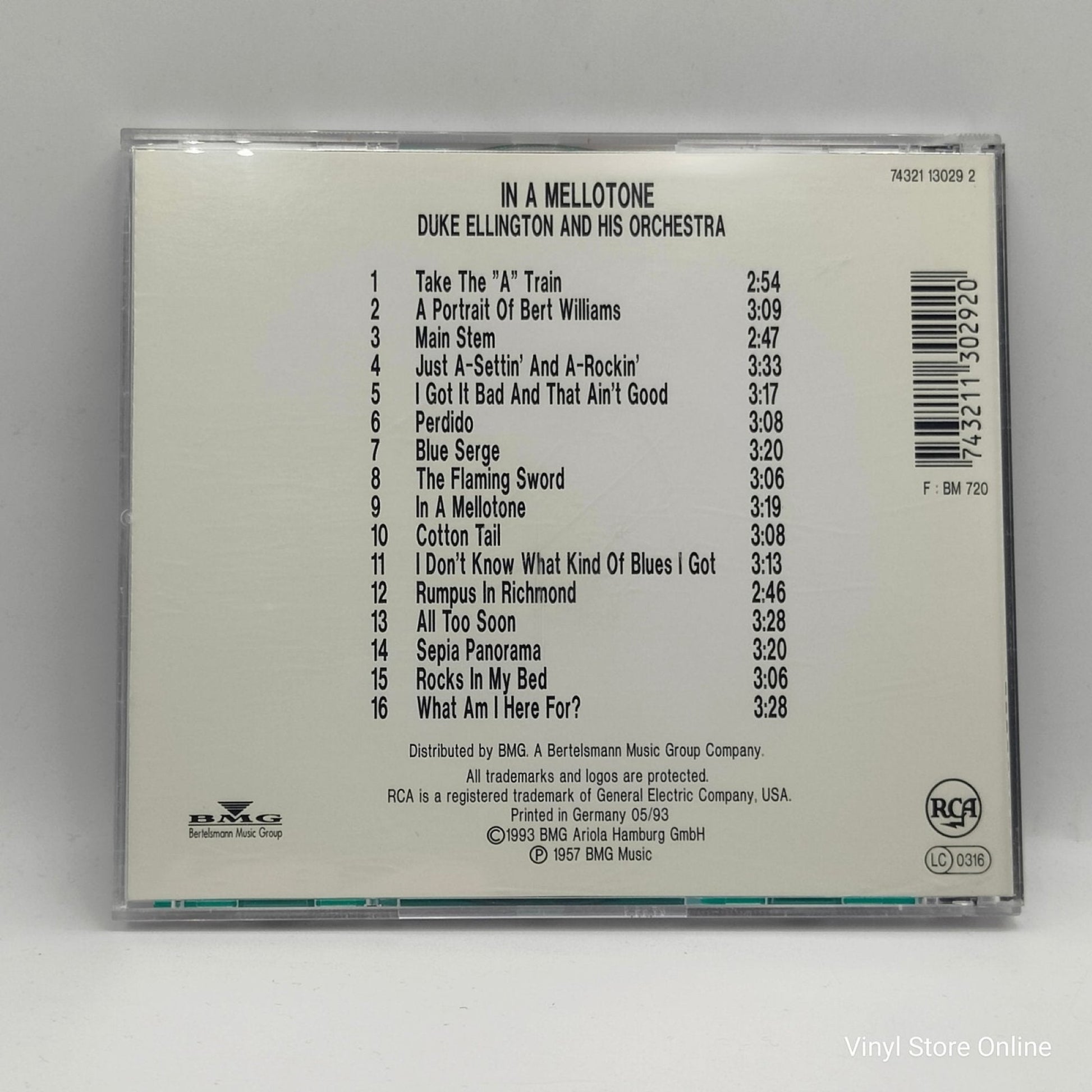 Duke Ellington And His Orchestra ‎– In A Mellotone - Vinyl Store Online