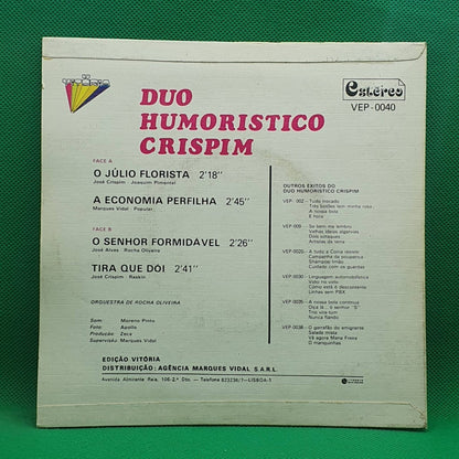Duo Humorístico Crispim ‎– O Júlio Florista - Vinyl Store Online
