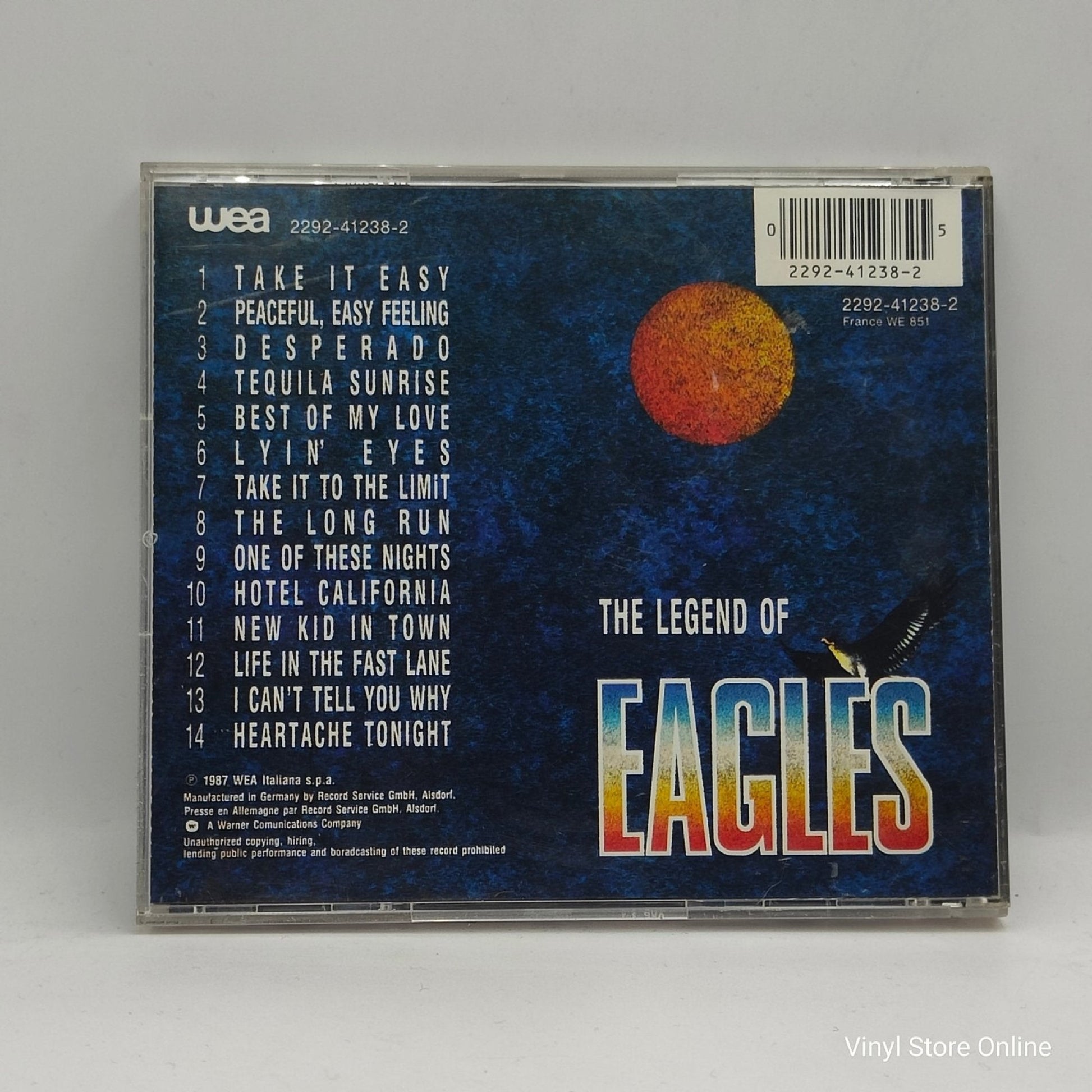 Eagles ‎– The Legend Of - Vinyl Store Online