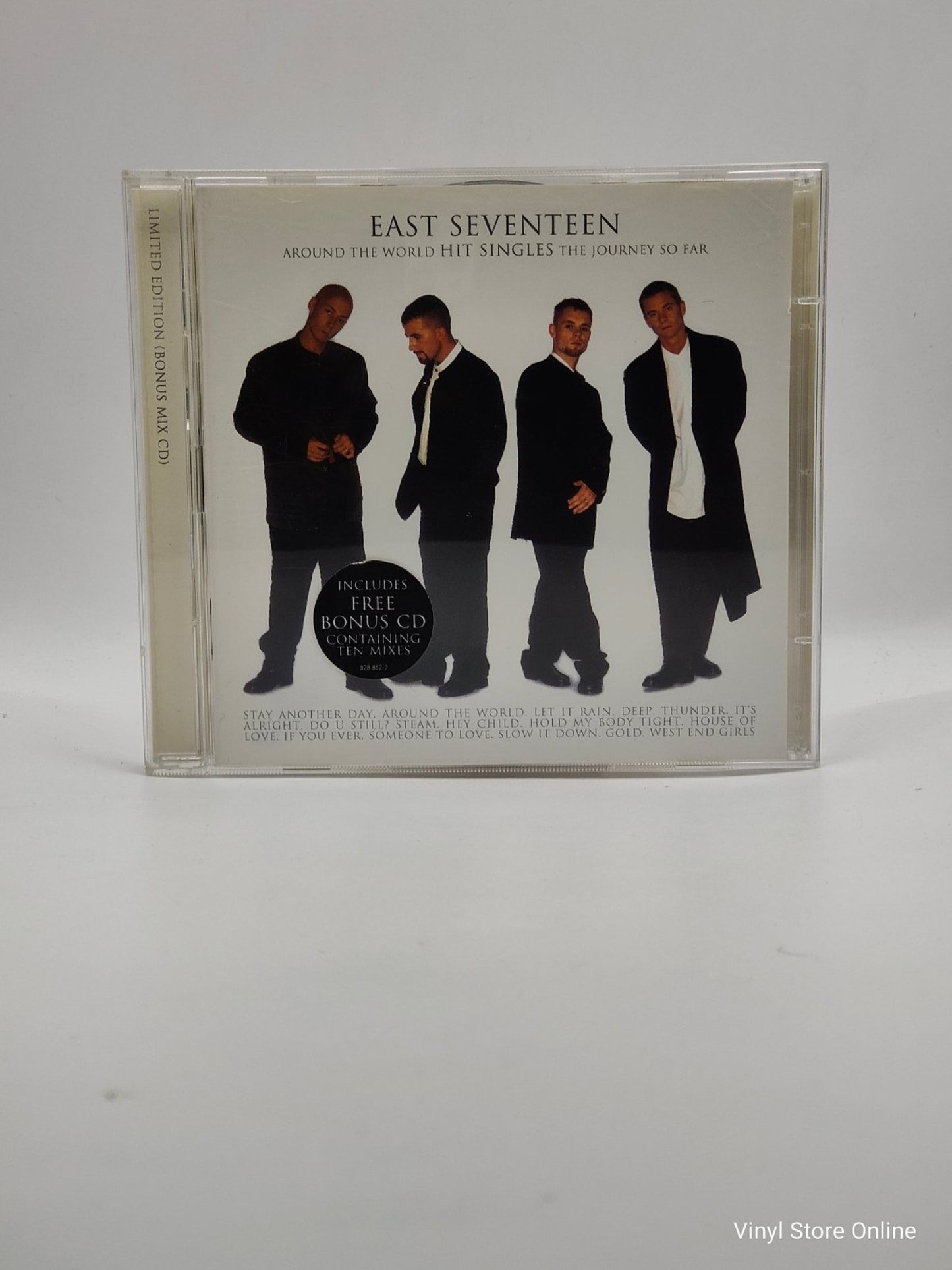 East Seventeen ‎– Around The World - Hit Singles - The Journey So Far - Vinyl Store Online