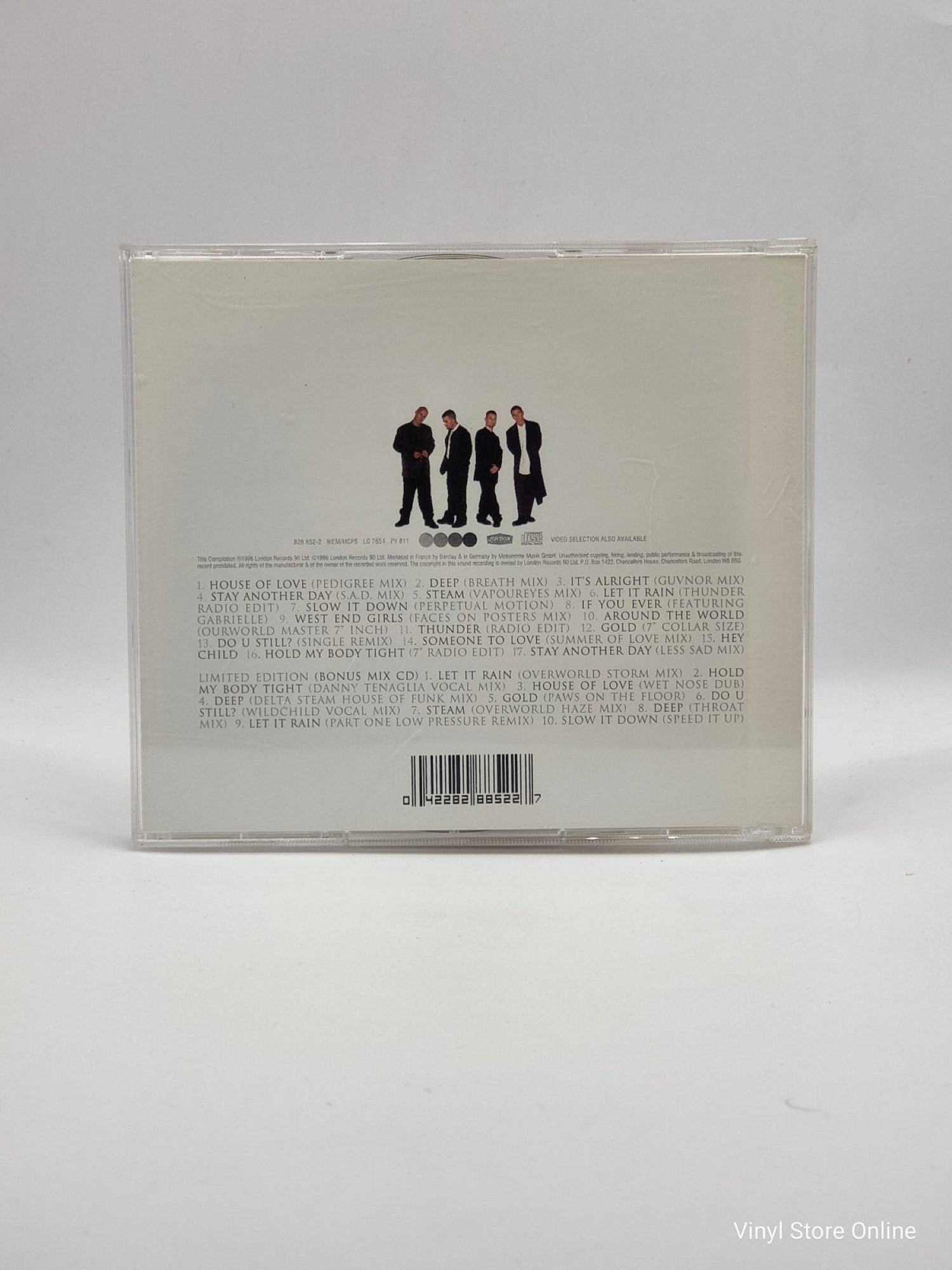 East Seventeen ‎– Around The World - Hit Singles - The Journey So Far - Vinyl Store Online