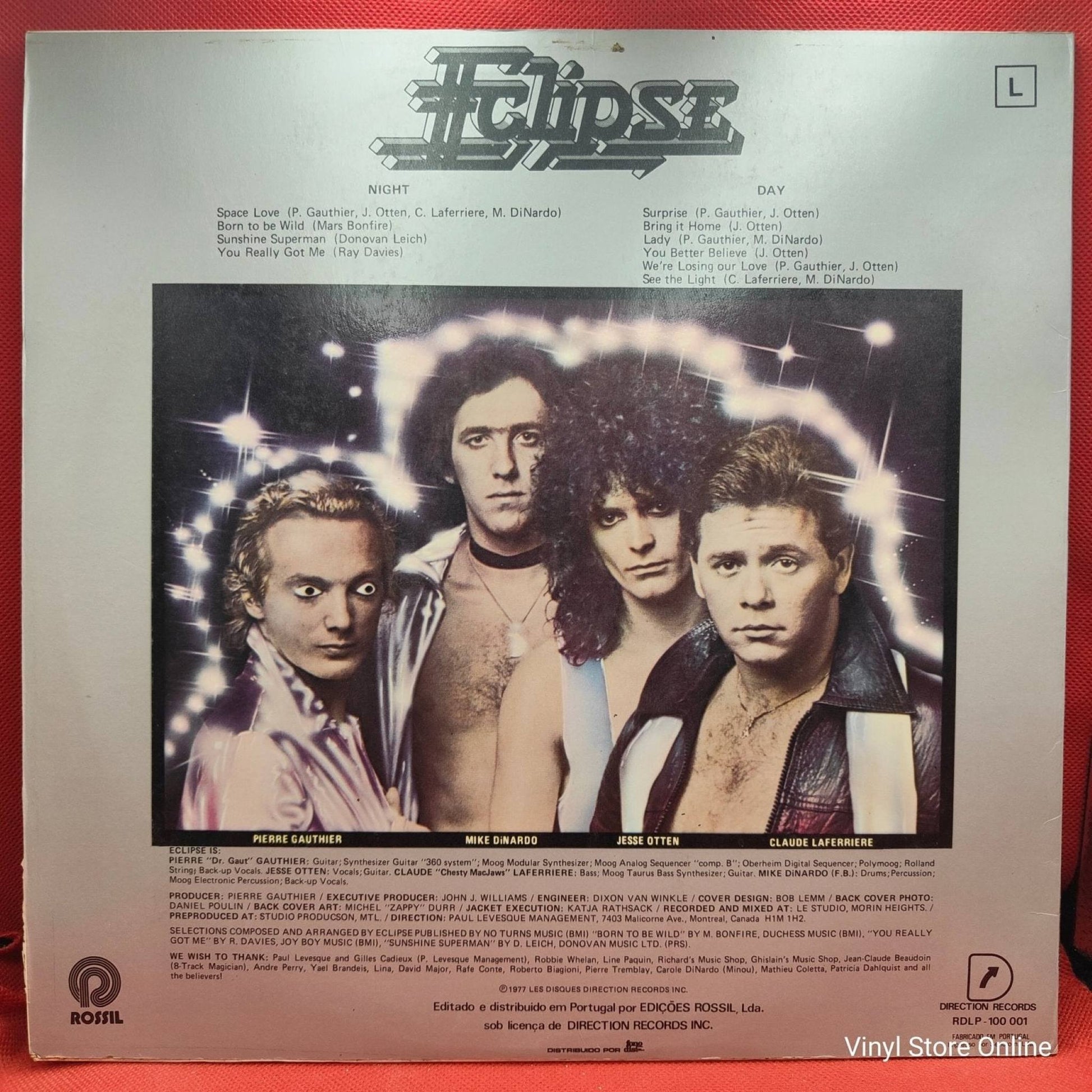 Eclipse ‎– Night And Day - Vinyl Store Online