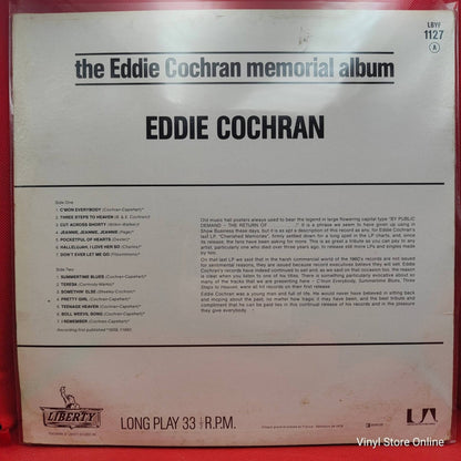 Eddie Cochran ‎– The Eddie Cochran Memorial Album - Vinyl Store Online