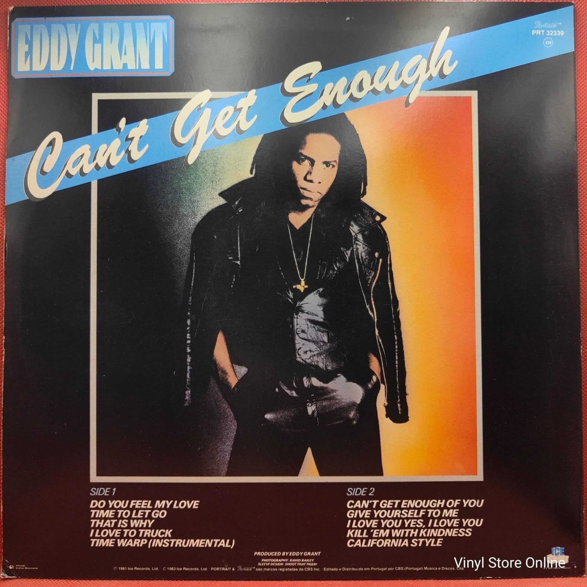 Eddy Grant ‎– Can't Get Enough - Vinyl Store Online