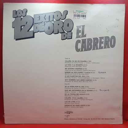 El Cabrero ‎– Los 12 Exitos De Oro - Vinyl Store Online