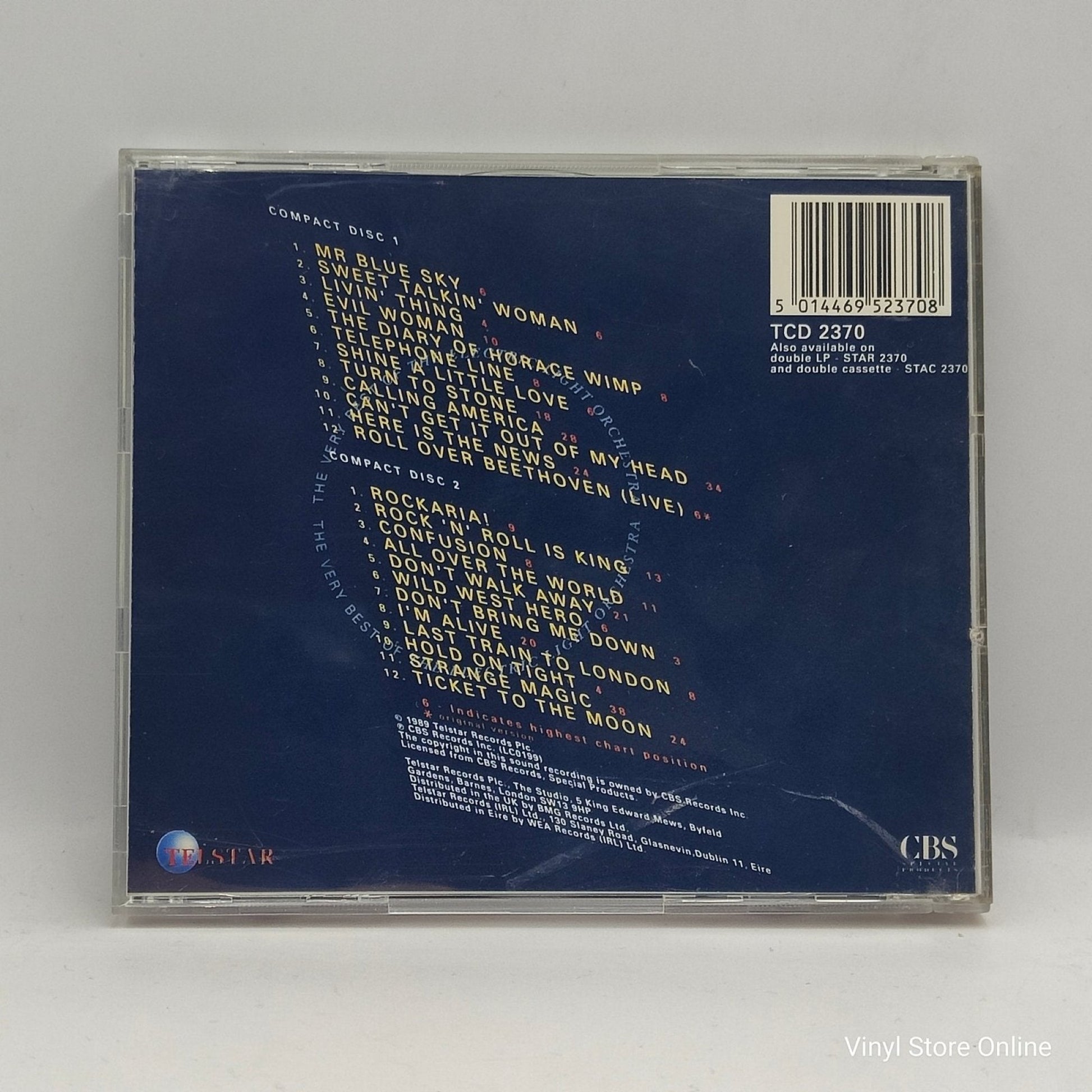 Electric Light Orchestra ‎– The Very Best Of The Electric Light Orchestra - Vinyl Store Online