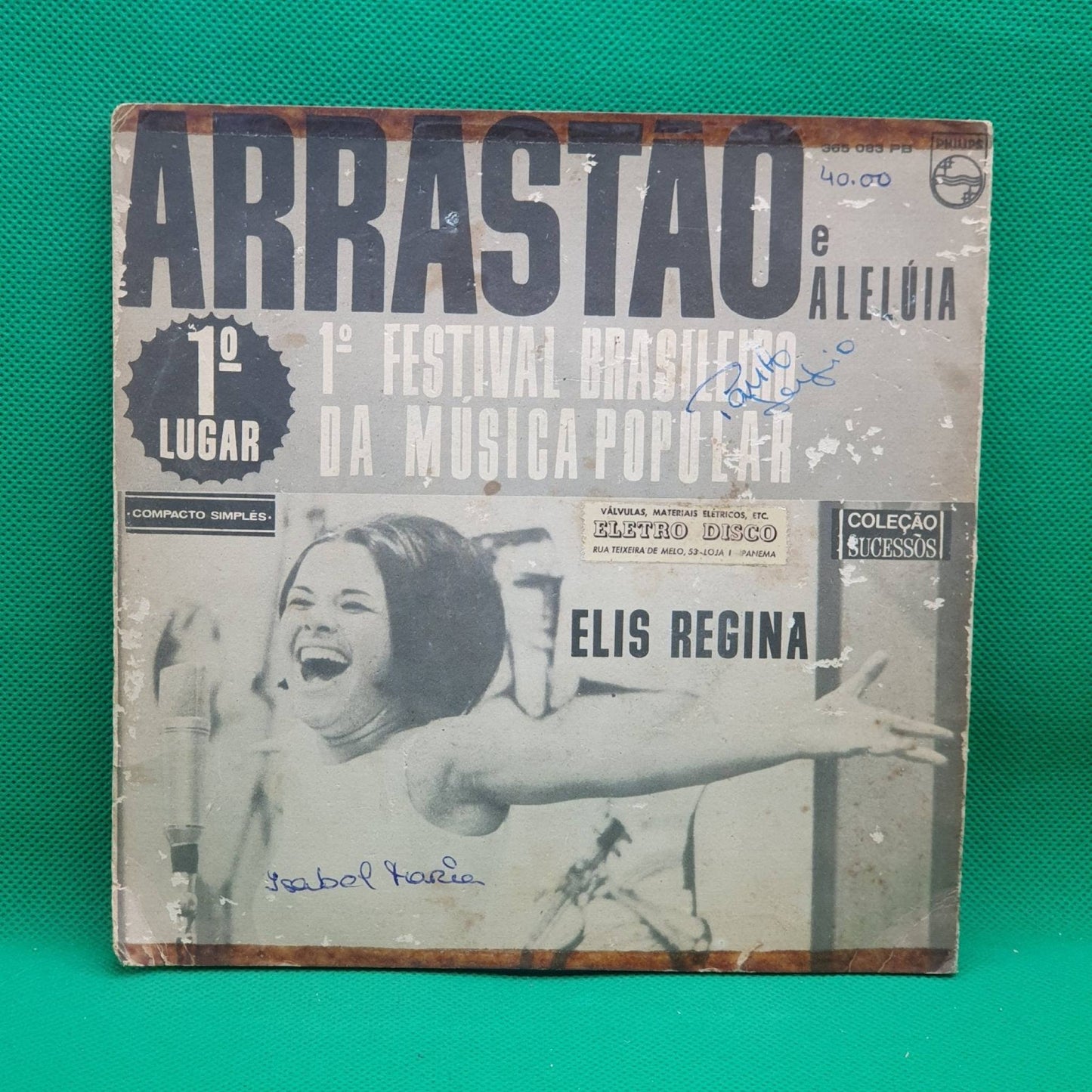 Elis Regina ‎– Arrastão / Aleluia - Vinyl Store Online