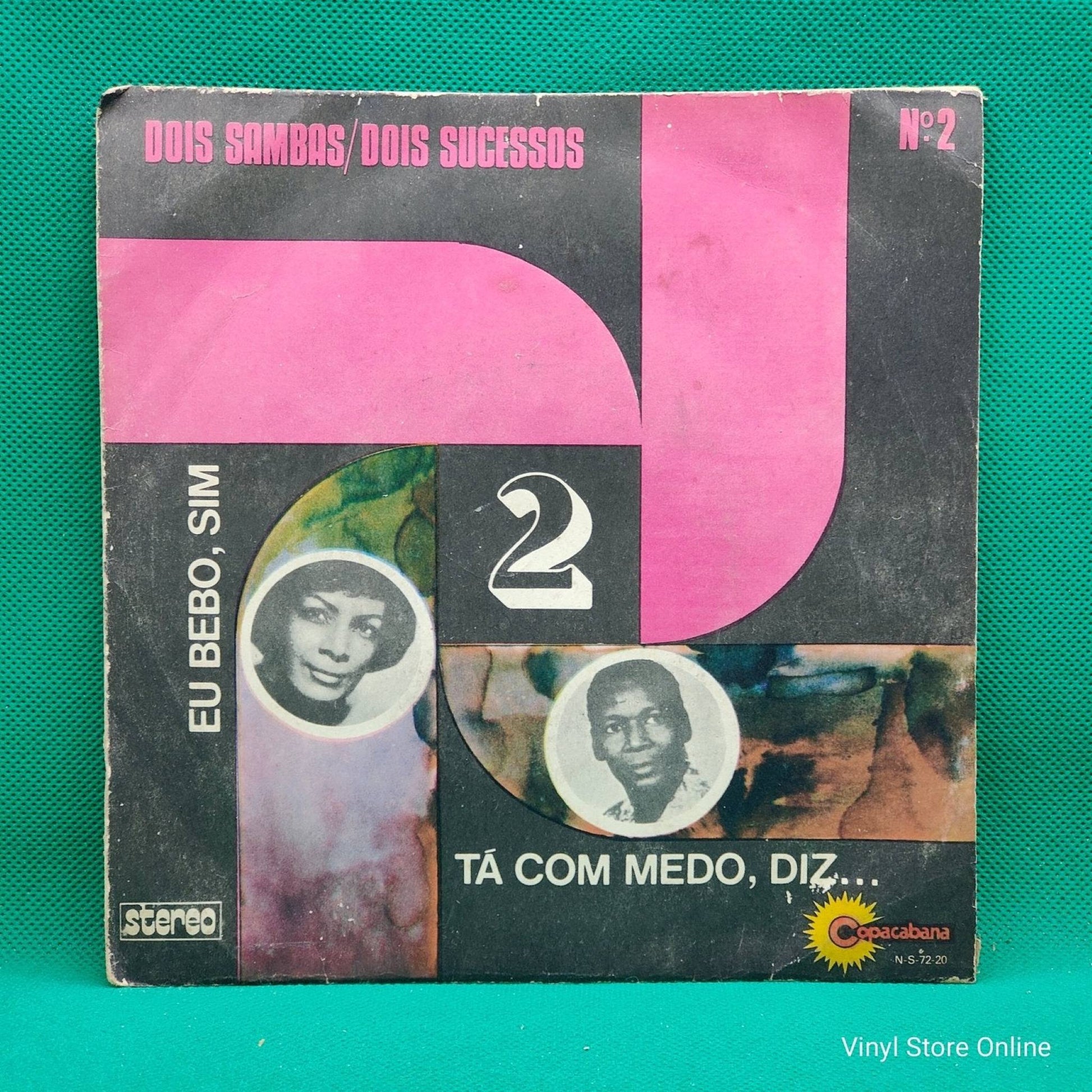 Elizeth Cardoso, Noriel Vilela ‎– Eu Bebo Sim / Tá Com Medo, Diz... - Vinyl Store Online