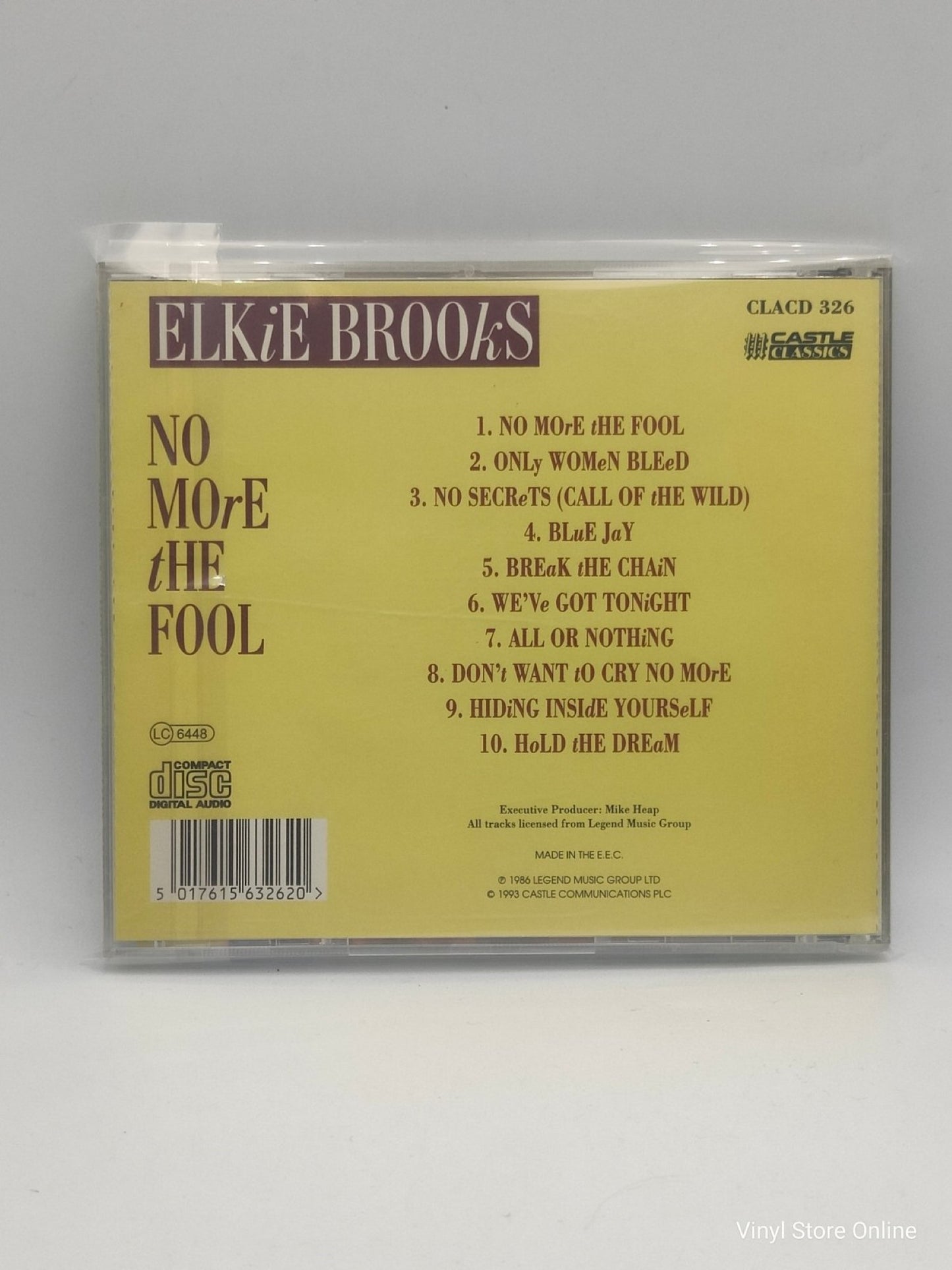 Elkie Brooks ‎– No More The Fool - Vinyl Store Online