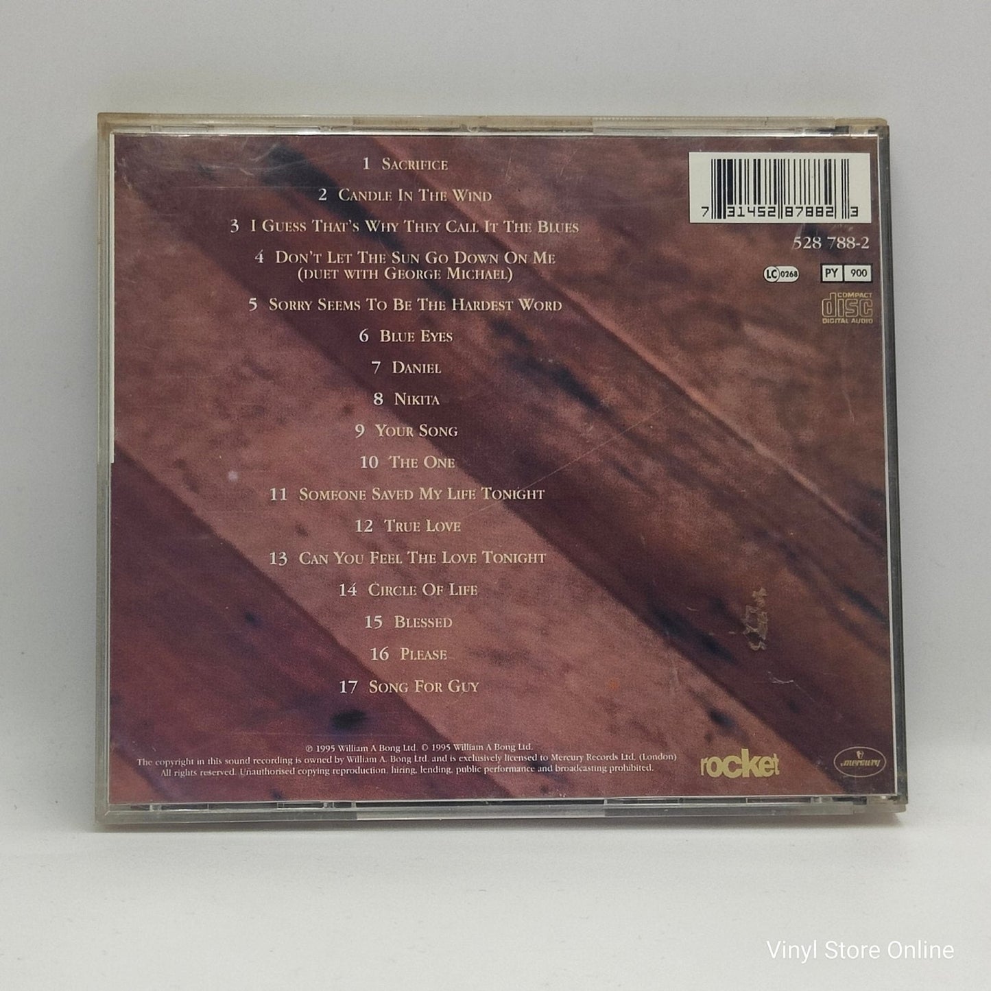 Elton John ‎– Love Songs - Vinyl Store Online