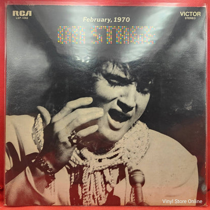 Elvis Presley ‎– On Stage - February, 1970 - Vinyl Store Online
